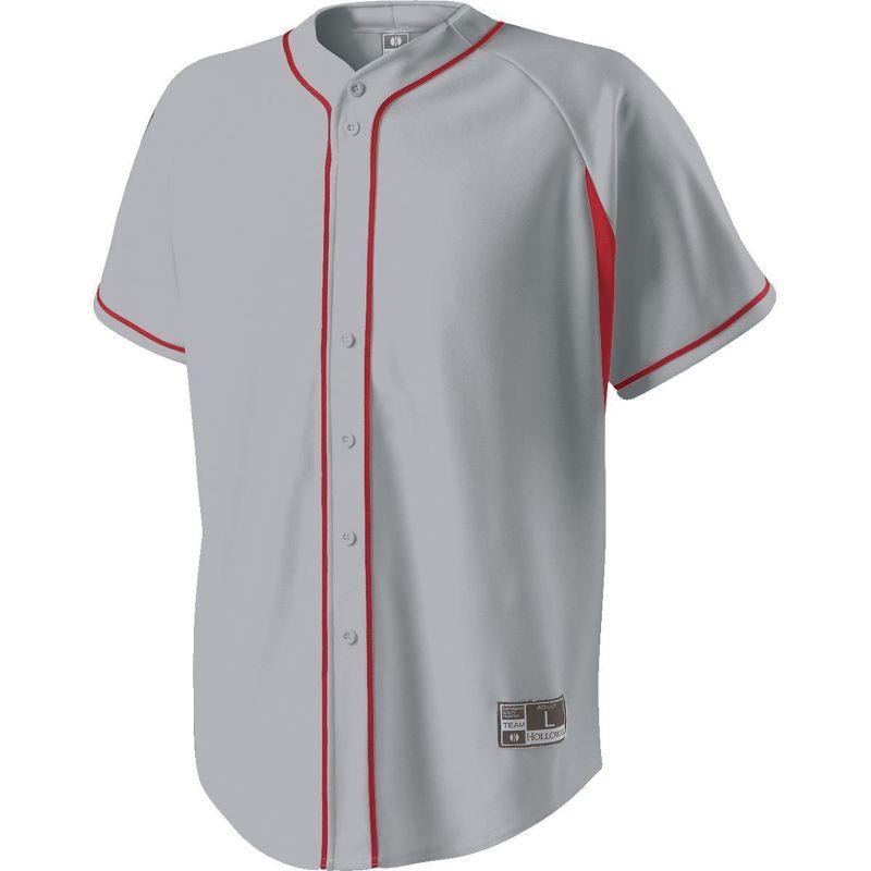 Ignite Jersey Blue Grey/scarlet Adult Baseball