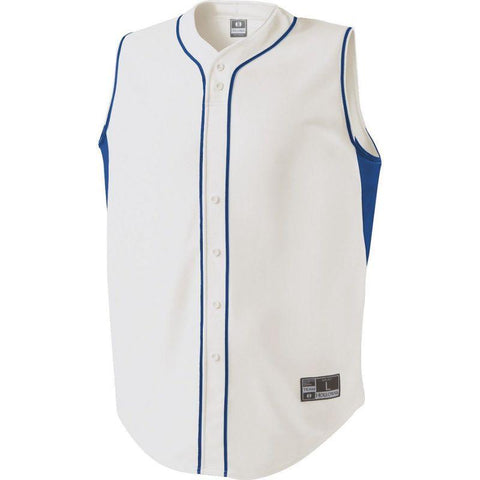 Youth Fierce Jersey White/royal Baseball Youth Fierce Jersey White/royal Baseball