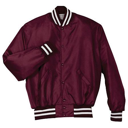 Heritage Jacket Maroon/white Adult Baseball