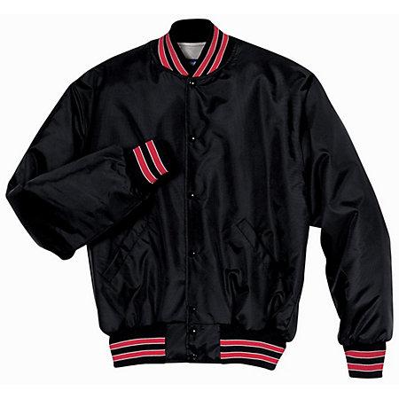 Heritage Jacket Black/orange/white Adult Baseball