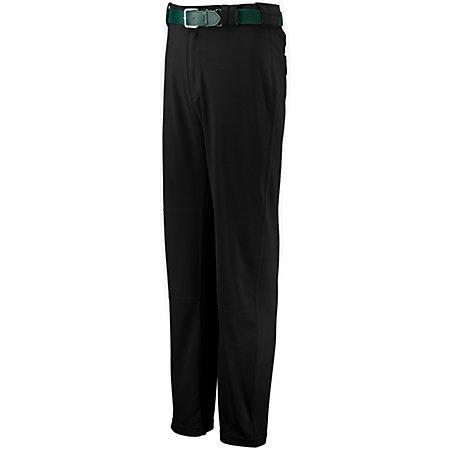 Boot Cut Game Pant Black Adult Baseball