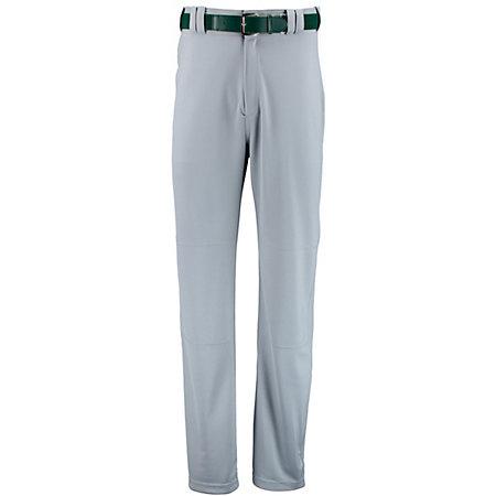 Boot Cut Game Pant Baseball Grey Adult