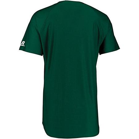 Raglan Sleeve Button Front Jersey Adult Baseball