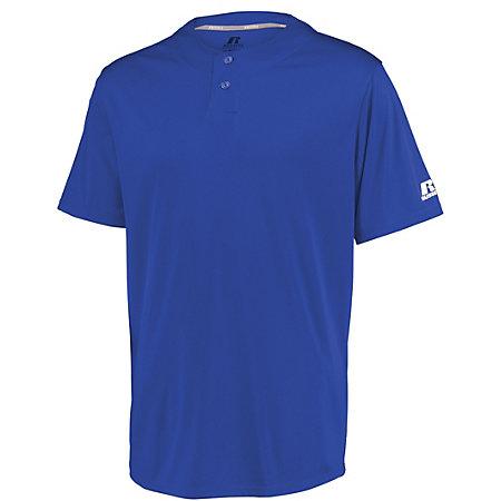 Performance Two-Button Solid Jersey Adult Baseball