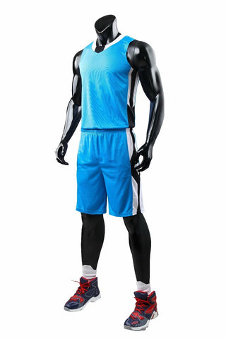 Alley Cyan NS Customizable Basketball Jersey With Optional Shorts Alley Cyan NS Customizable Basketball Jersey With Optional Shorts