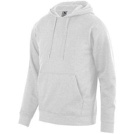 60/40 Fleece Hoodie White Adult Baseball