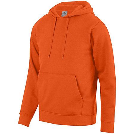 60/40 Fleece Hoodie Orange Adult Baseball
