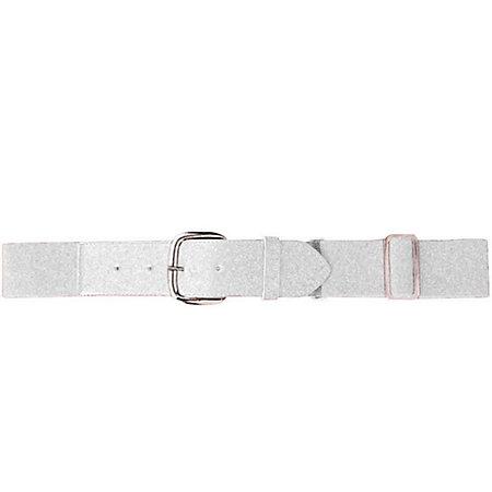 Elastic Baseball Belt White Adult Baseball