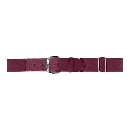Elastic Baseball Belt Maroon Adult Baseball