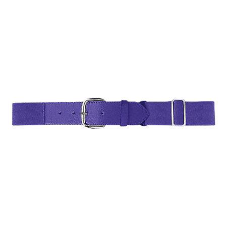 Elastic Baseball Belt Purple Adult Baseball