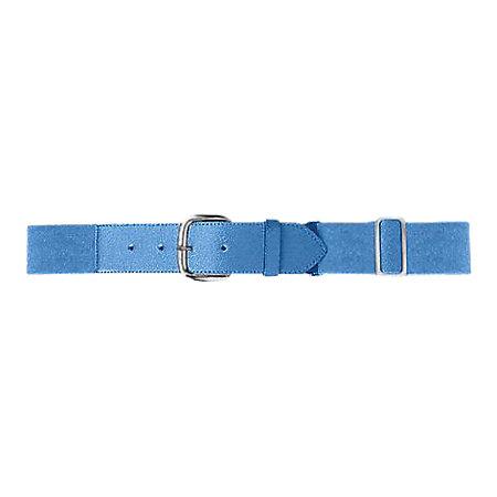 Elastic Baseball Belt Columbia Blue Adult Baseball