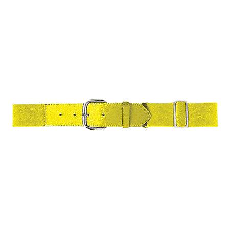 Elastic Baseball Belt Power Yellow Adult Baseball