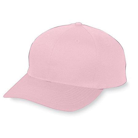 Six-Panel Cotton Twill Low-Profile Cap Light Pink Adult Baseball Six-Panel Cotton Twill Low-Profile Cap Light Pink Adult Baseball