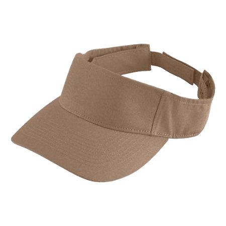 Sport Twill Visor Khaki Adult Baseball Sport Twill Visor Khaki Adult Baseball