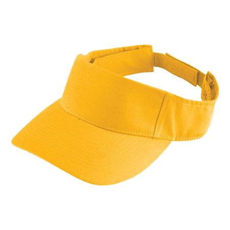 Sport Twill Visor Gold Adult Baseball Sport Twill Visor Gold Adult Baseball