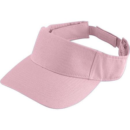 Sport Twill Visor Light Pink Adult Baseball Sport Twill Visor Light Pink Adult Baseball
