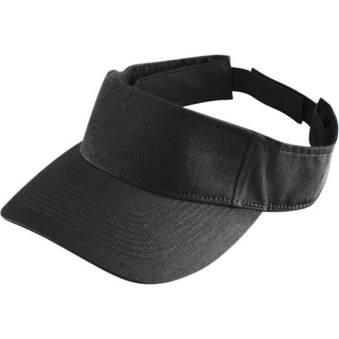Youth Sport Twill Visor Black Baseball Youth Sport Twill Visor Black Baseball