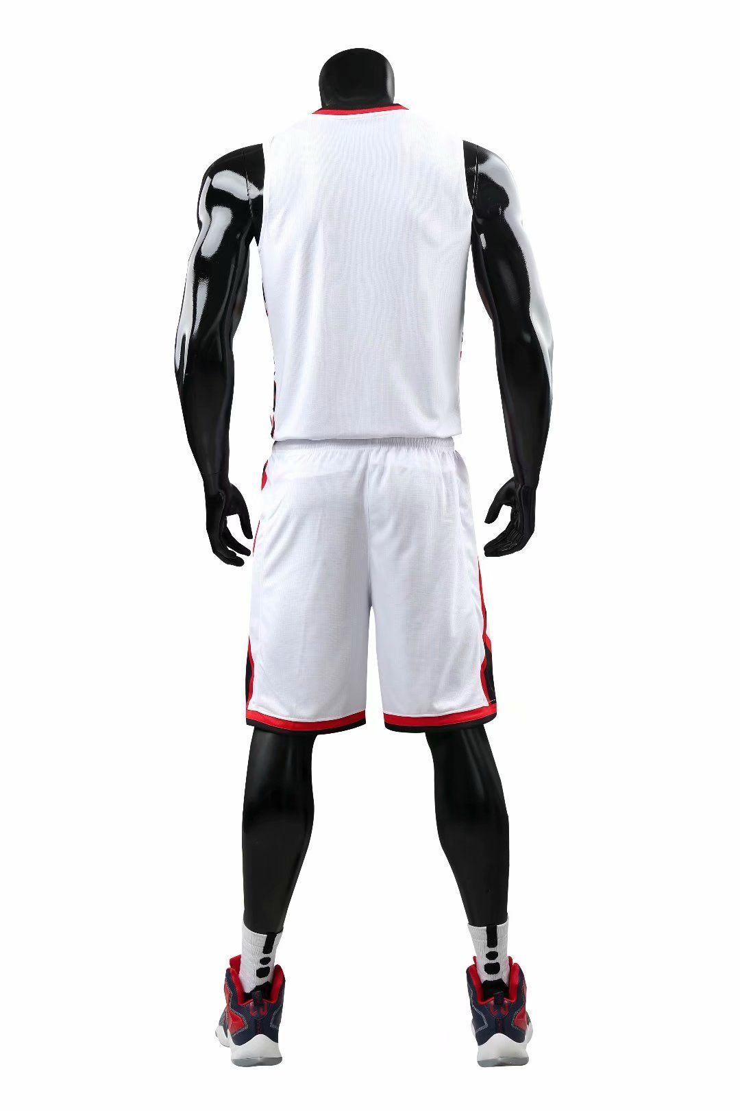White B-108 Baskeball Uniforms