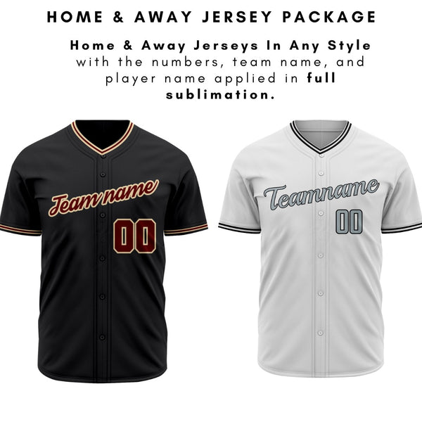 Home & Away Baseball Jersey Package – Fc Sports