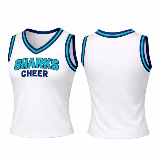 CR 109 Racerback Cheer Shell Top