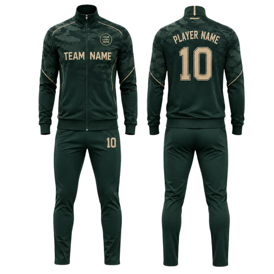 Deep Forest Camo Elevated Tracksuit