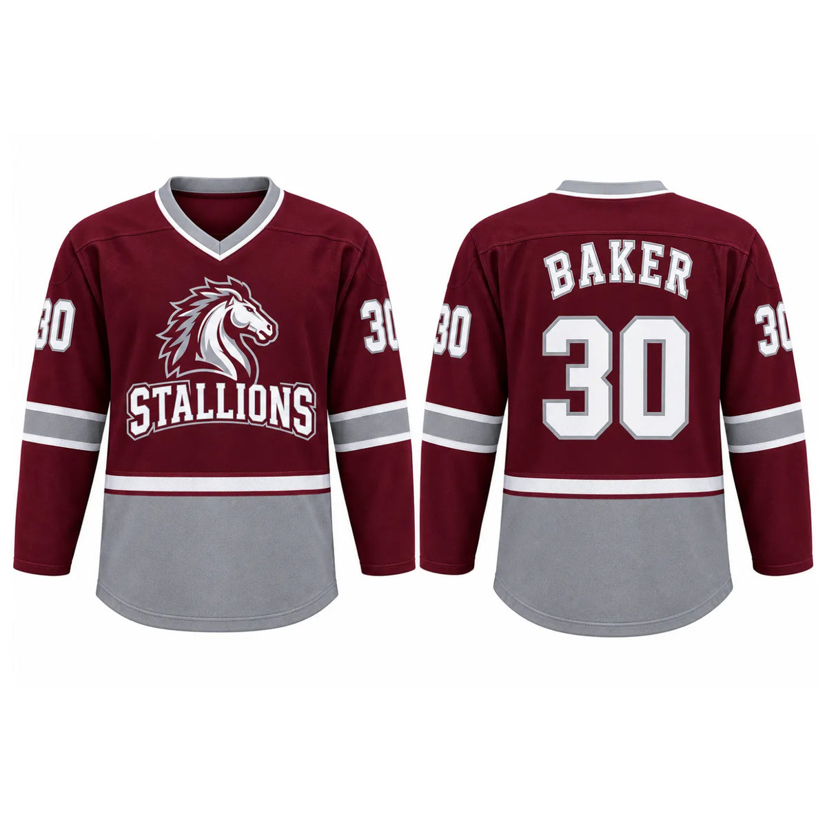 IH- 114  Custom Ice Hockey Jersey Adult & Youth Unisex