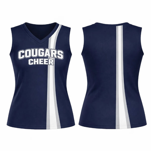 CR 110 Racerback Cheer Shell Top