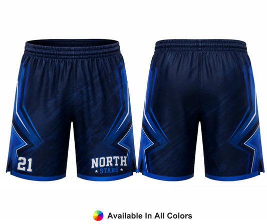 Midnight Flash – Custom Lacrosse Shorts - Adult & Youth Unisex
