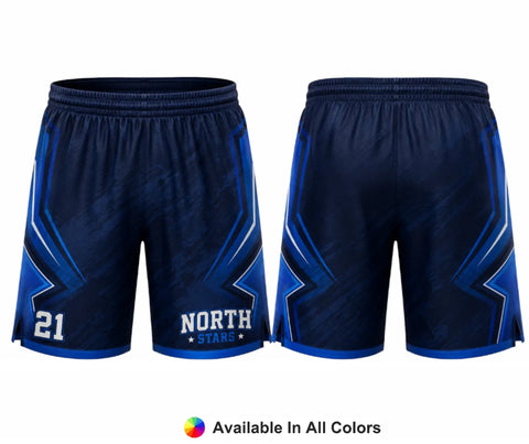 Midnight Flash – Custom Lacrosse Shorts - Adult & Youth Unisex