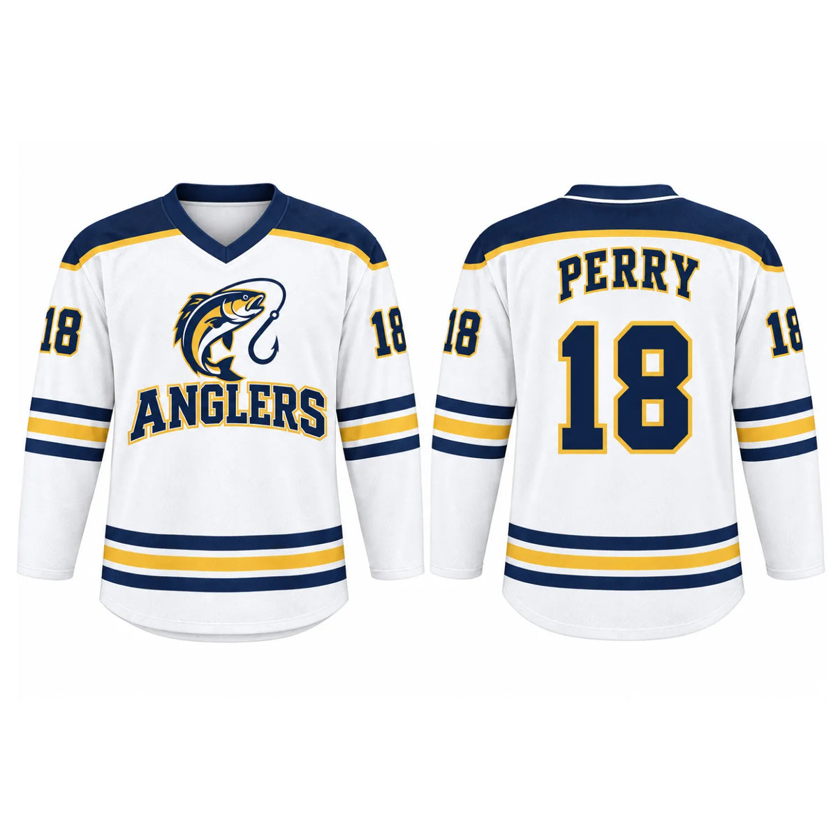 IH- 124 Custom Ice Hockey Jersey Adult & Youth Unisex