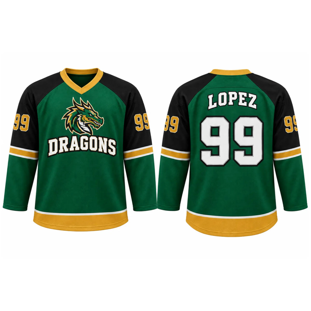IH- 127 Custom Ice Hockey Jersey Adult & Youth Unisex