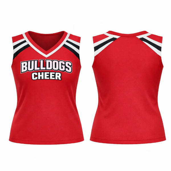 CR 112 Racerback Cheer Shell Top