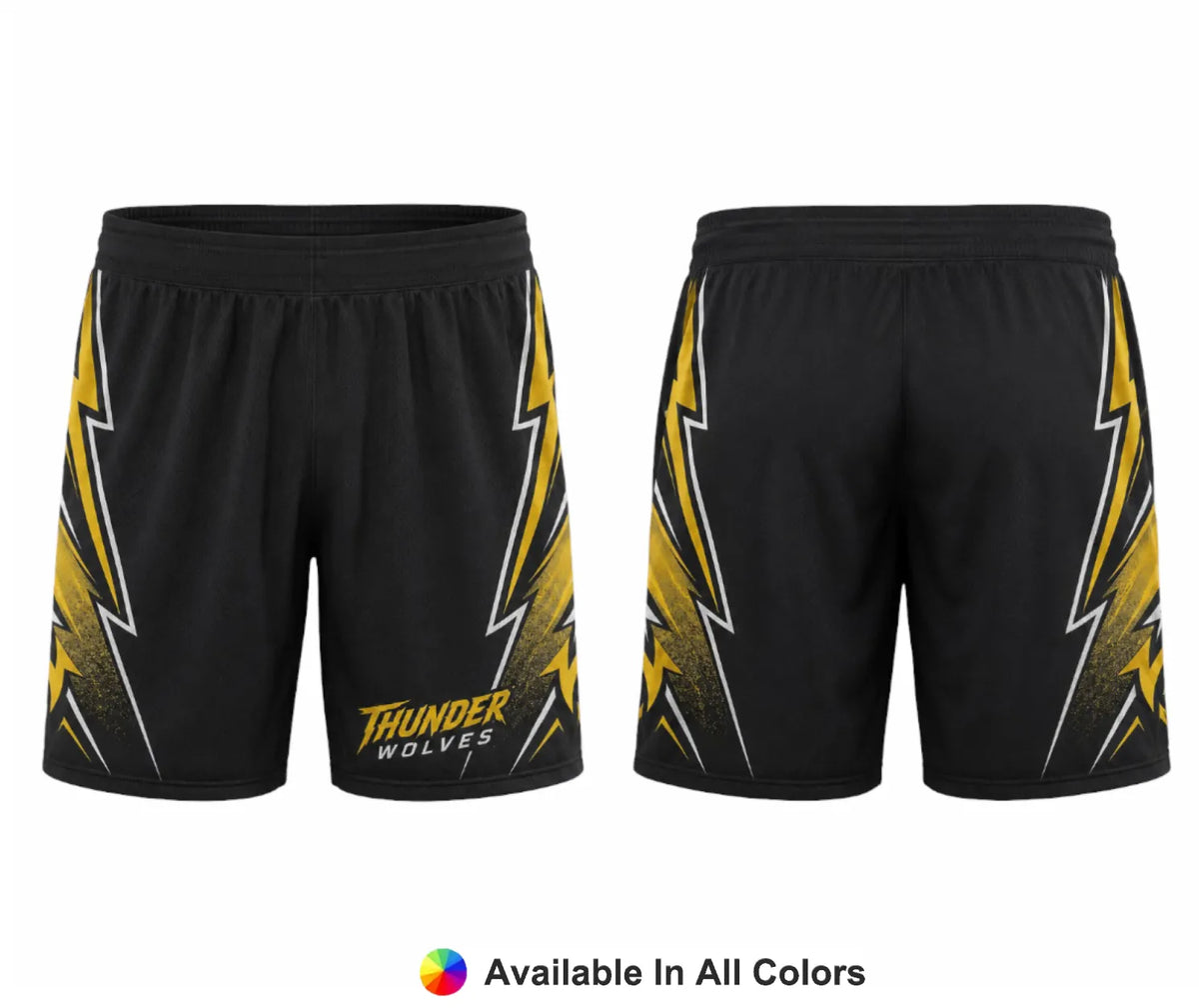 Thunder Strike – Custom Lacrosse Shorts - Adult & Youth Unisex