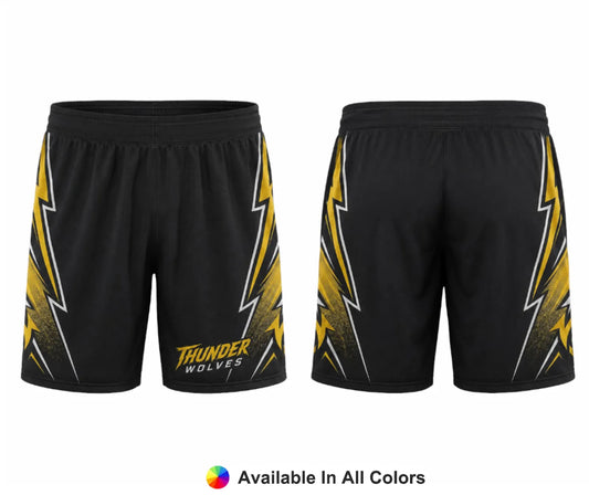 Thunder Strike – Custom Lacrosse Shorts - Adult & Youth Unisex