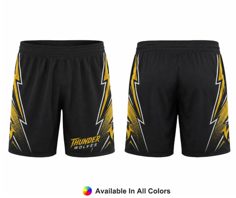 Thunder Strike – Custom Lacrosse Shorts - Adult & Youth Unisex
