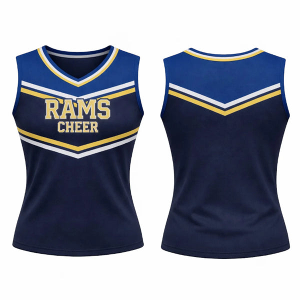 CR 113 Racerback Cheer Shell Top