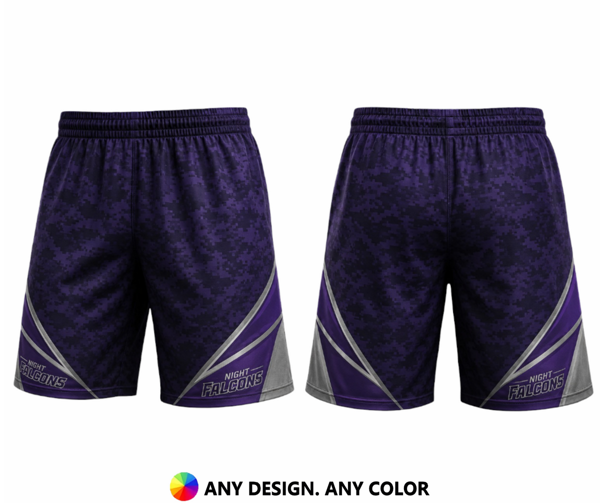 Midnight Prism – Custom Lacrosse Shorts - Adult & Youth Unisex