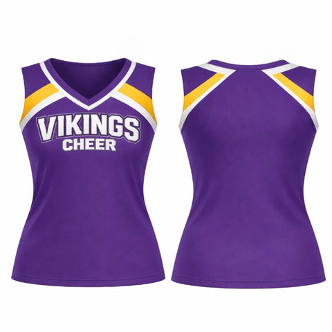 HSC 117  Cheer Squad Heart Shell Top