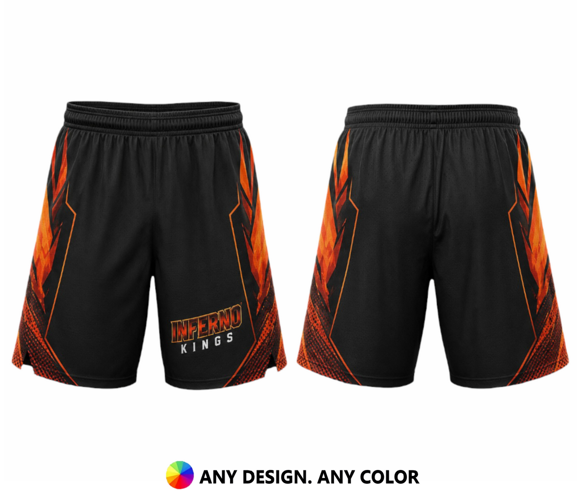 Inferno Edge – Custom Lacrosse Shorts - Adult & Youth Unisex