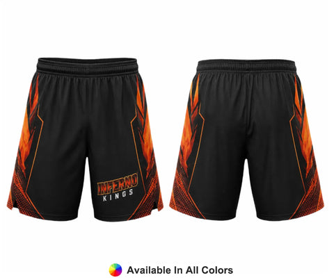 Inferno Edge – Custom Lacrosse Shorts - Adult & Youth Unisex
