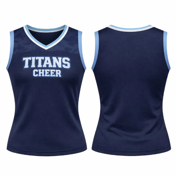 CR 118 Racerback Cheer Shell Top