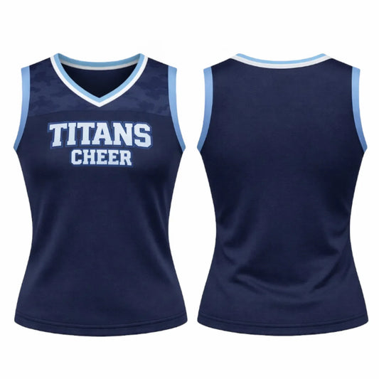 HSC 118  Cheer Squad Heart Shell Top
