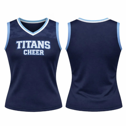 HSC 118  Cheer Squad Heart Shell Top