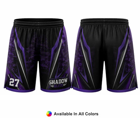 Shadow Strike – Custom Lacrosse Shorts - Adult & Youth Unisex