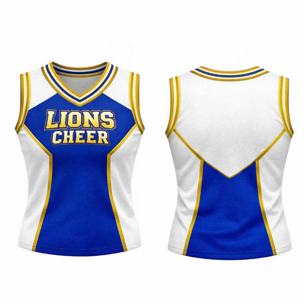 CR 103 Racerback Cheer Shell Top