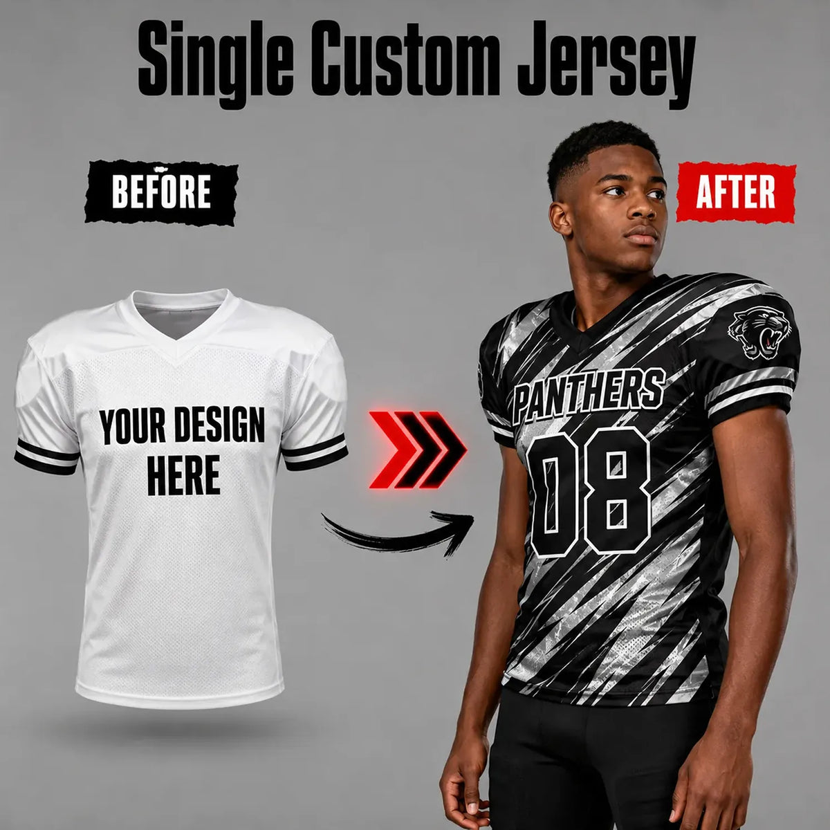 Custom football Jersey Design