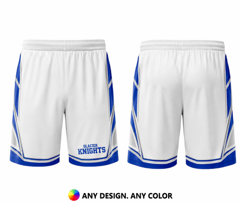 Arctic Flash – Custom Lacrosse Shorts - Adult & Youth Unisex