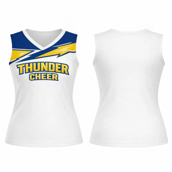 CR 121 Racerback Cheer Shell Top