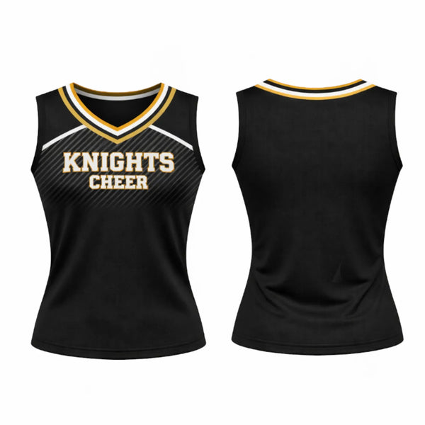 CR 122 Racerback Cheer Shell Top