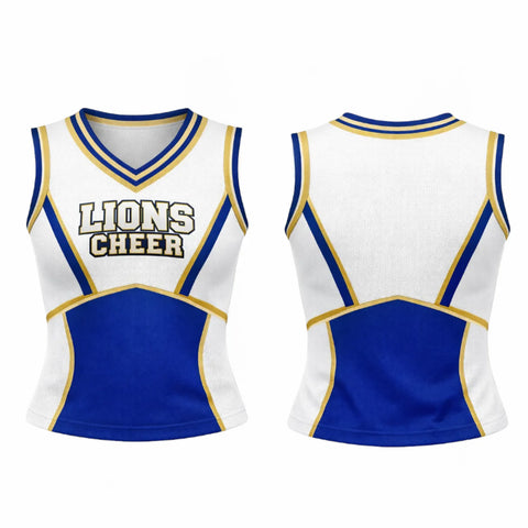 HSC 123  Cheer Squad Heart Shell Top